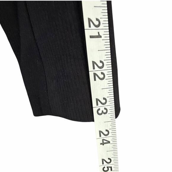 J McLaughlin Fanning Jacket Womens L Black Braided Trim Pockets Preppy Classic - Picture 9 of 13